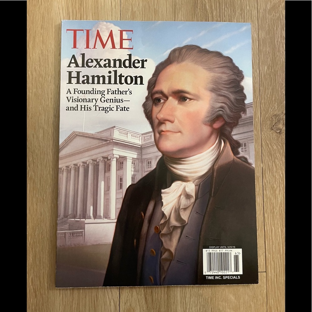 Time Magazine Alexander Hamilton